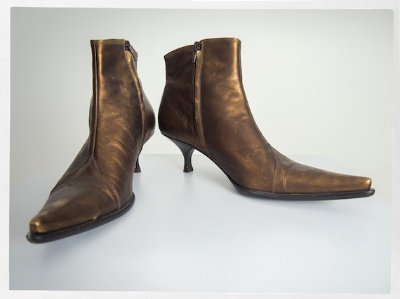 Vintage 90s Bootie, Retro Ankle Boots, Retro 90s K