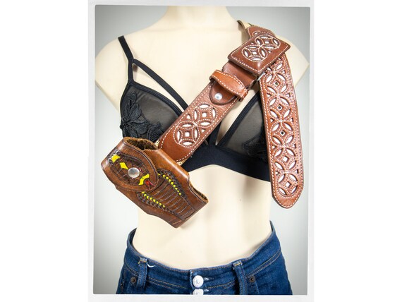 Handmade Leather Belt, Mexican Leather Knife Belt, Handmade  display picture 3