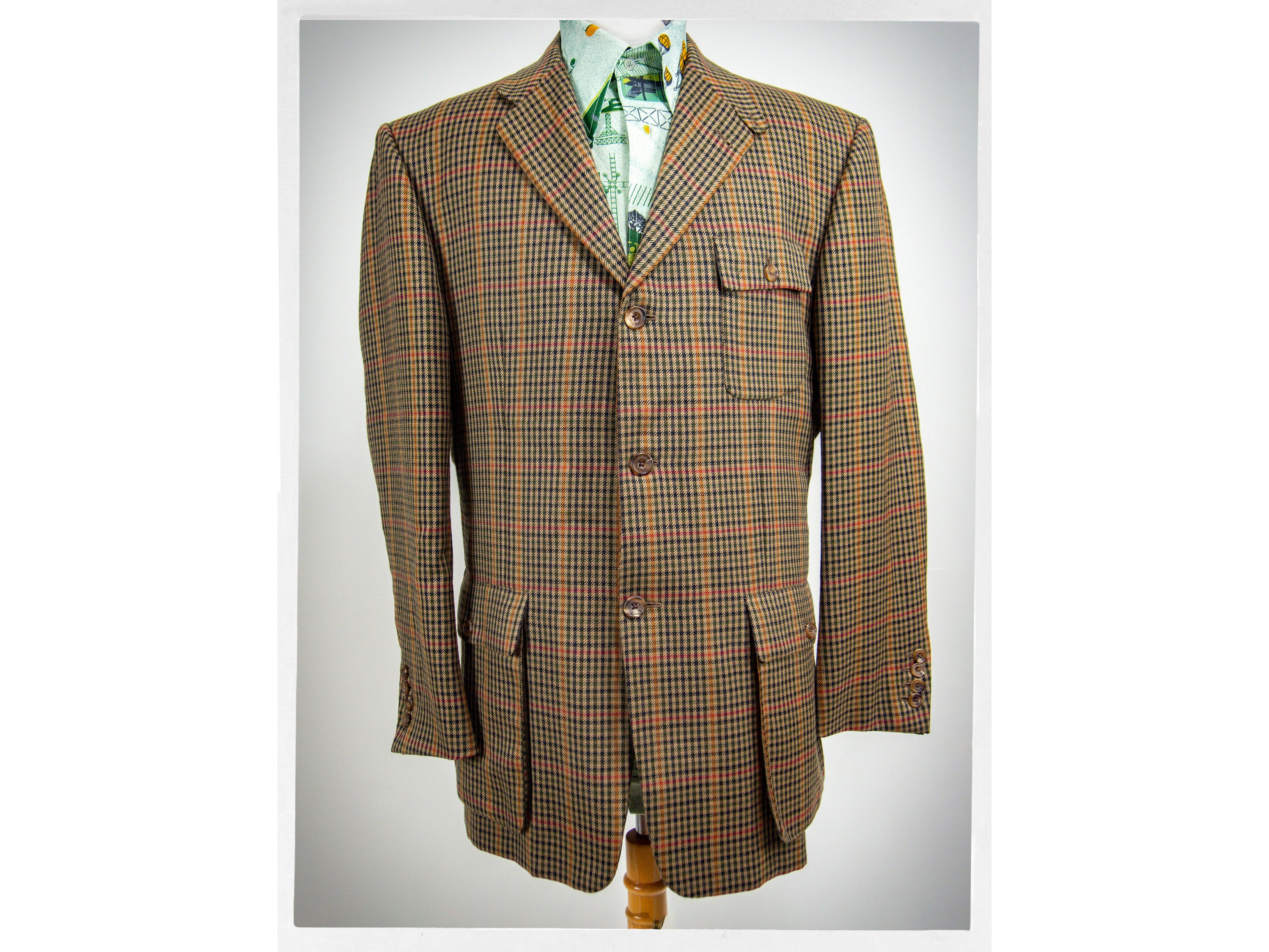 Vintage 90s Sport Blazer, CAROLL COX Jacket, Dandy Fashion