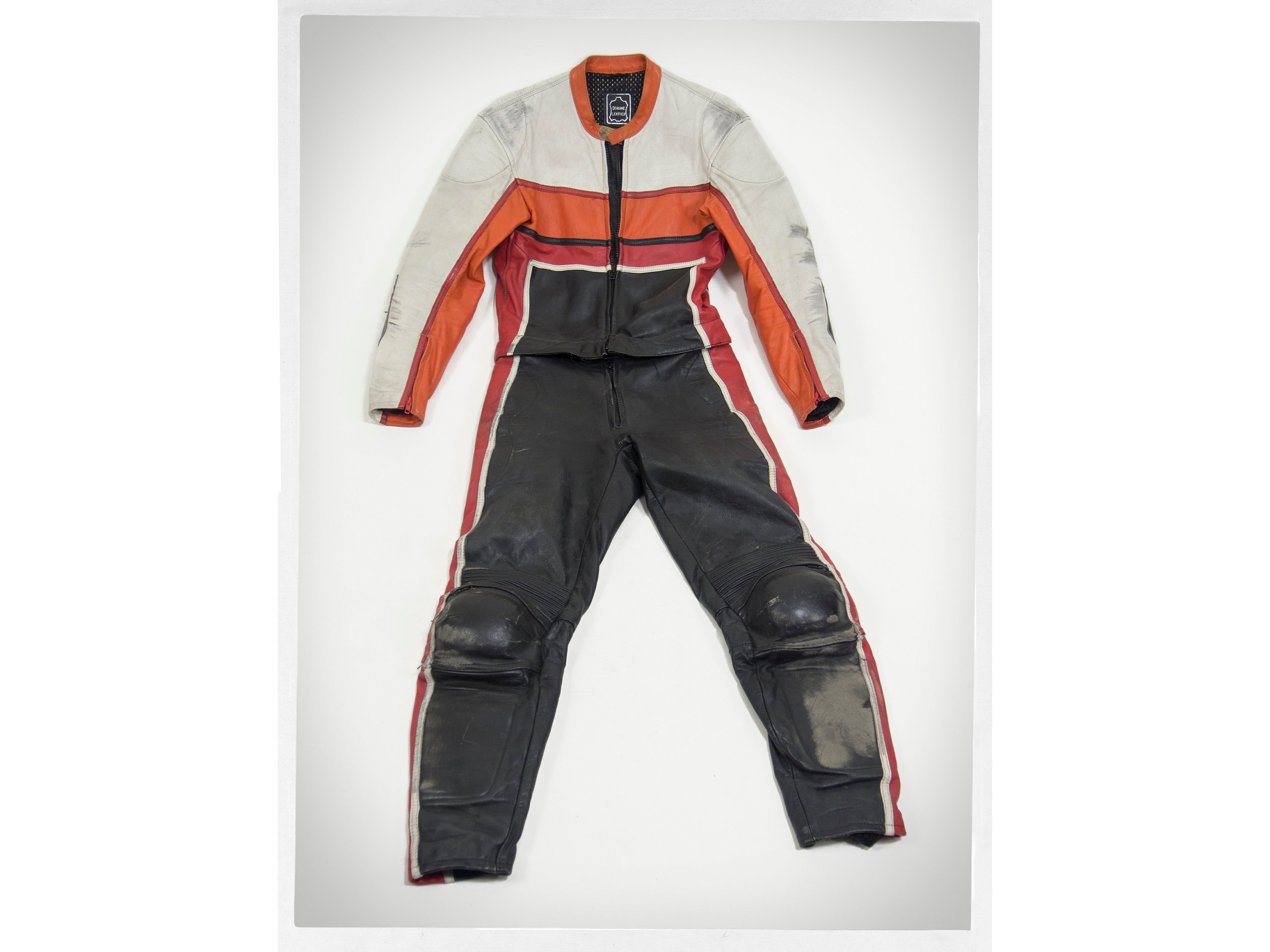 Retro 90s Jacket, Retro Cafe Racer Leathers, 80s Motorcycle