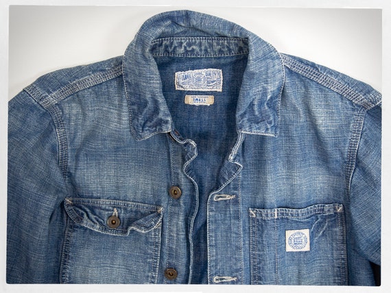 Retro Jean Jacket, Retro Barn Jacket, Vintage Bar… - image 2