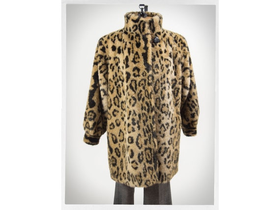 Retro 80s Leopard Coat Faux Fur Coat 70s Faux Fur Coat - Etsy Australia Retro 80s Leopard Coat Faux Fur Coat 70s Faux Fur Coat - Etsy Australia