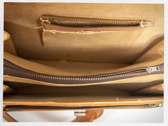 Vintage 80s PURSE, Western Tooled Purse, 80s Handmade Leather Bag