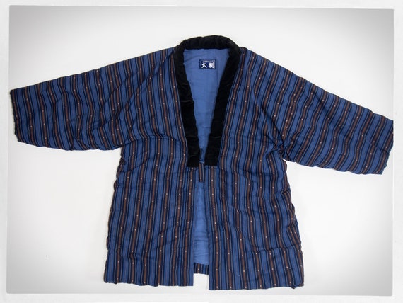Vintage 60s Kimono, Japanese Hanten Kimono, Puffy
