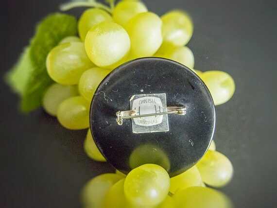 Vintage 60s Brooch, Atomic Age Brooch, HANS HANSEN Abstract Brooch