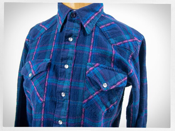 Retro 80s Western Shirt, Pendleton Shirt, PENDLET… - image 3