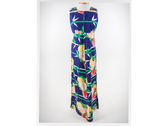 Vintage 80s Dress, 90s Hawaiian Dress, Retro 80s T