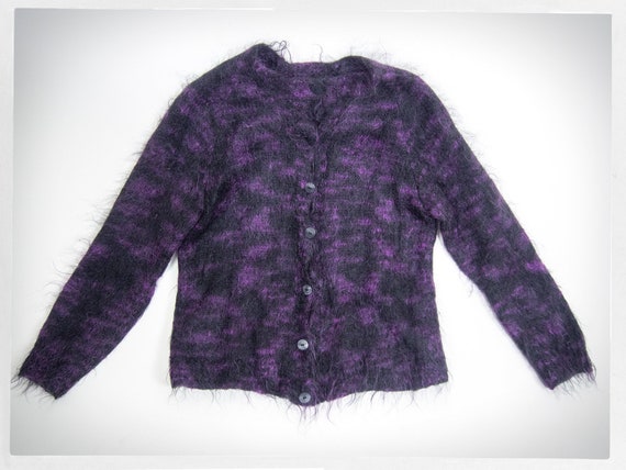 Hand Knit Mohair Sweater, Luscious Mohair Sweater… - image 1