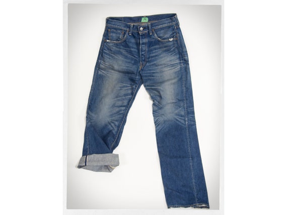 Vintage 80s Jeans, Levi's Big E Jeans, 501XX Butto