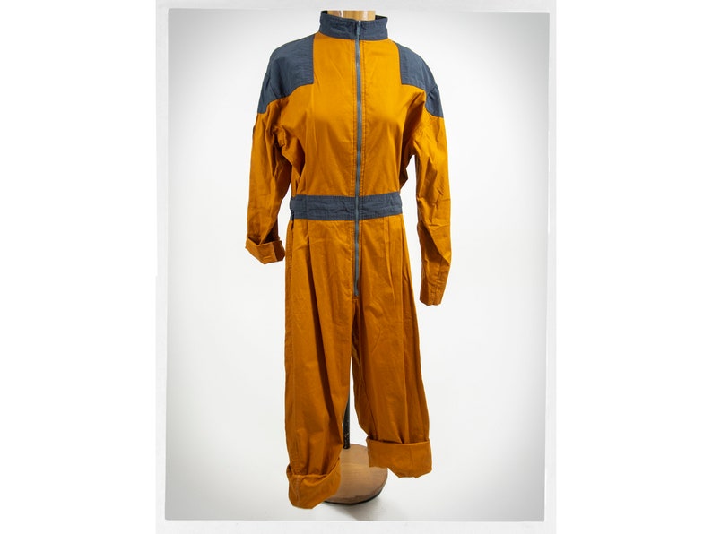 Retro Workwear Fashion Vintage 80s Coveralls Retro Coverall Boho Fashion Vintage Utility Fashion Vintage Fashion Workwear Coveralls