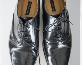 【希少】Paul Smithレザージャケット archive 80s 90s 希少サイズ】 ポールスミス ラムレザー テーラードジャケット