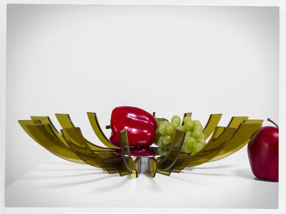 Retro 90s Fruit Bowl, Post Modern Bowl, JB AZIMUTH Bowl, GEWAHL