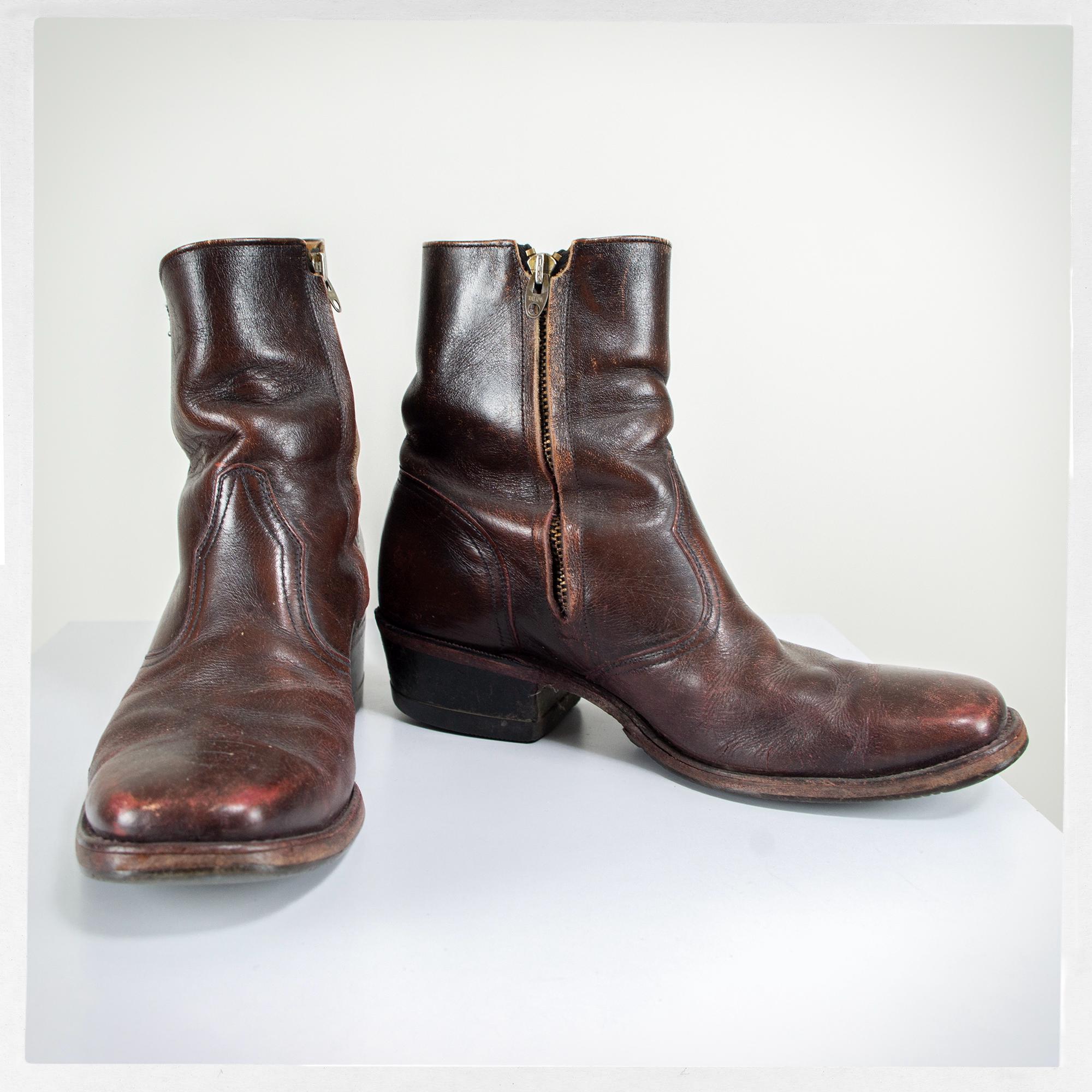 Vintage Boots Square Toe - Etsy
