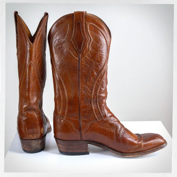 Retro 90s Cowboy Boots, EL DORADO Western Boots, Vintage Western