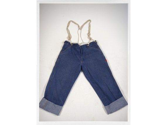 Vintage 60s Jeans, 60s High Rise Jeans, 60s GWG Je