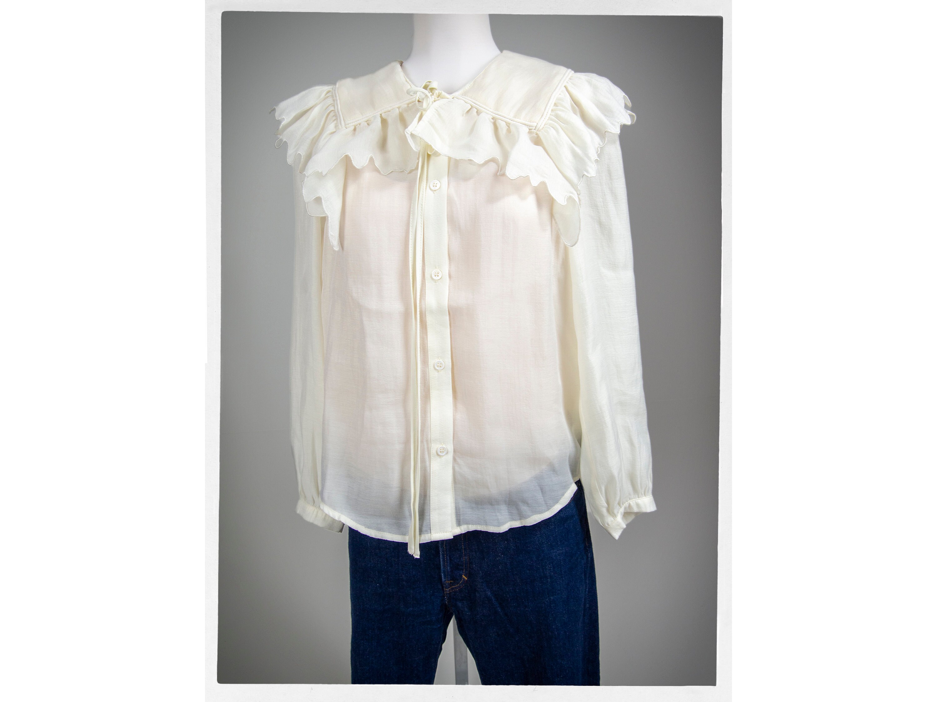 French designer white best sale blouses