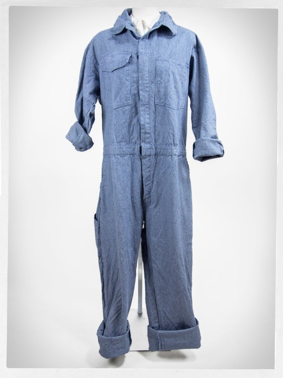 Vintage 90s Coveralls, 90s Farm Wear Coveralls, 80s Mechanics