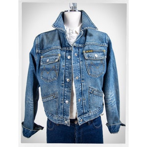 90s 初期 HR MARKET Rockabilly Western JKT Vintage 90s Jean Jacket, Rockabilly Fashion, LUCKY BRAND Jean