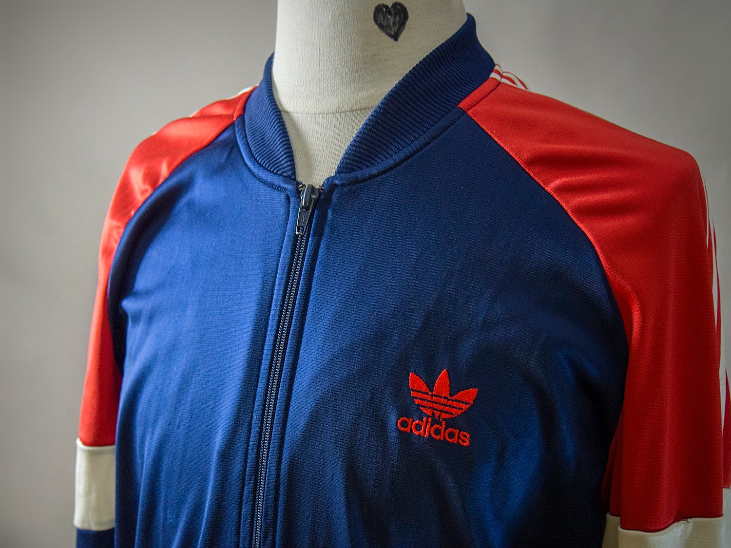 Vintage 80s ADIDAS ADIDAS Track Jacket 3 Color Adidas - Etsy España