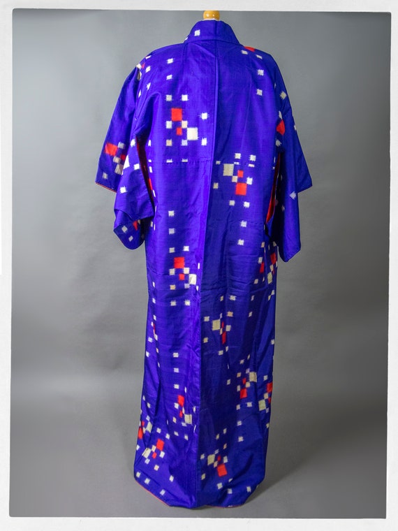 Vintage 70s Kimono, Hand Stitched KIMONO, Japanes… - image 7