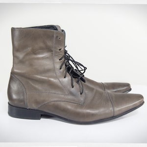 Vintage 90s Bootie, Retro Ankle Boots, Retro 90s Pointy Boots, Vintage Fashion, Rockabilly Fashion,  Winklepicker Booties, Mod Booties