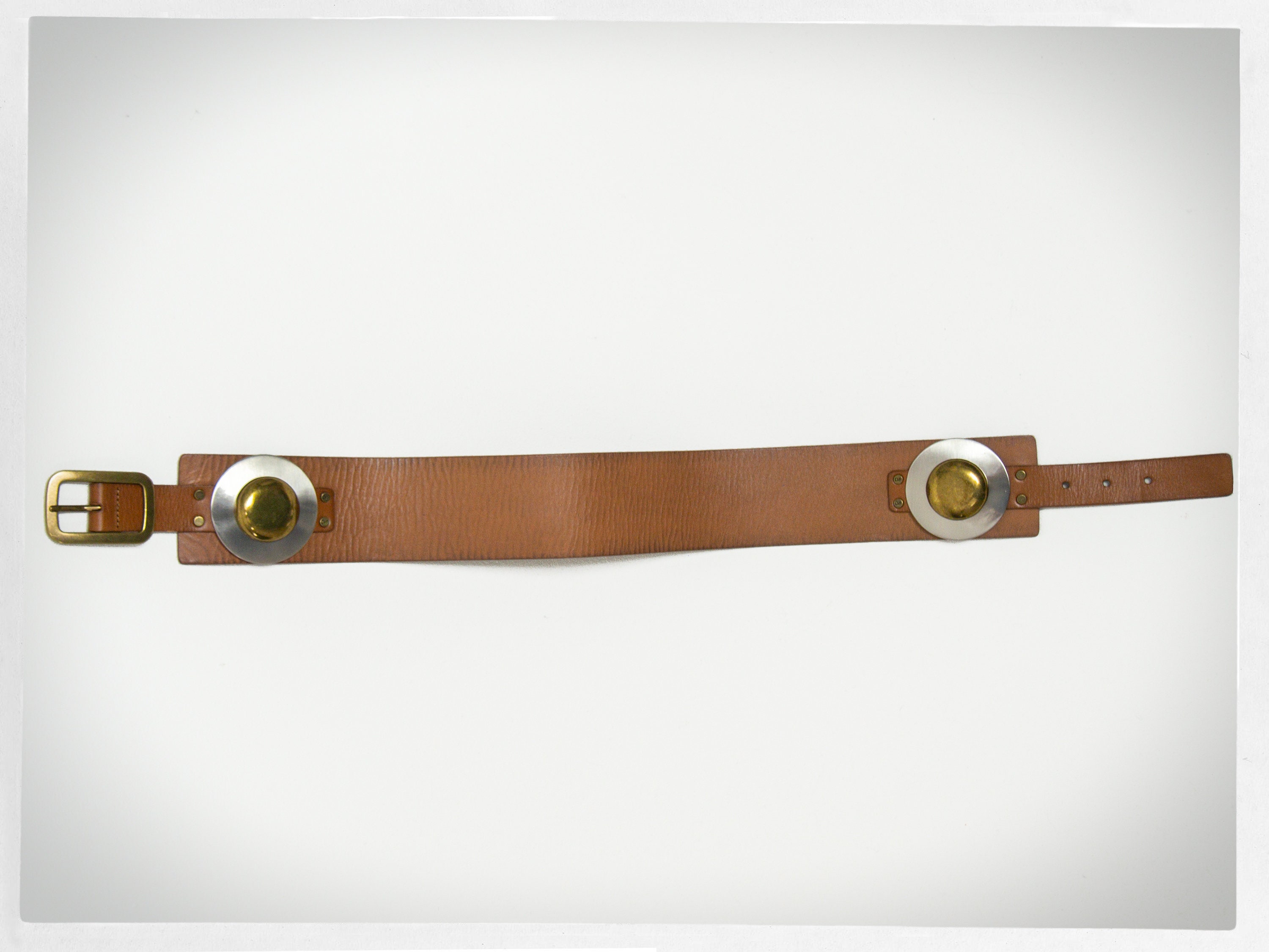 Vintage 90s Belt, 90s DIANE VON FURSTENBERG Belt, Wide  display picture 2