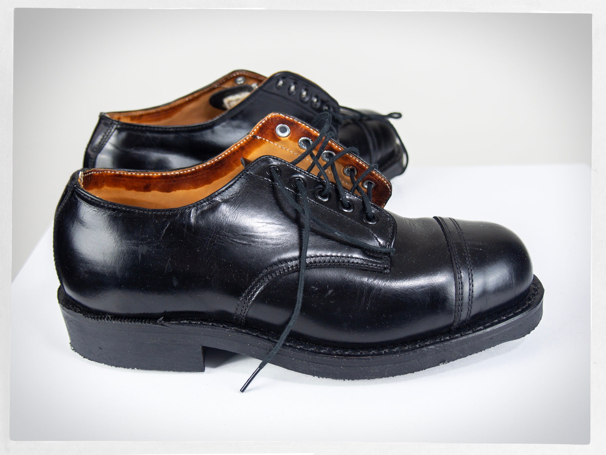 Vintage 70s Work Shoes, 80s Steel Toes Shoes, OLD STOCK Workwear Shoes, Vintage Shoes, Vintage Fashion, Vintage Workwear, 80s Safety Shoes - Etsy Vintage 70s Work Shoes, 80s Steel Toes Shoes, OLD STOCK Workwear Shoes, Vintage Shoes, Vintage Fashion, Vintage Workwear, 80s Safety Shoes - Etsy