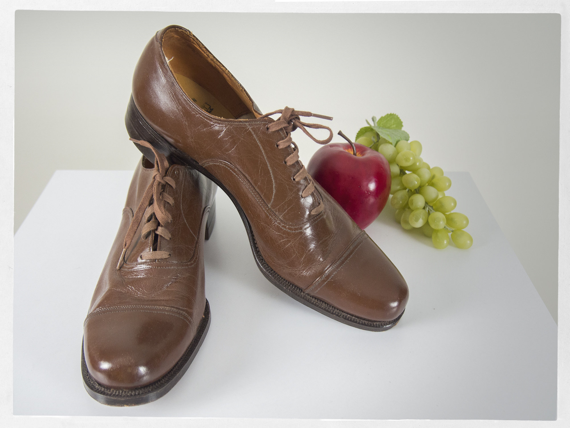 Vintage 40s Shoes 40s Gentlemen s Shoes 40s Shoes 40s Cap Toe