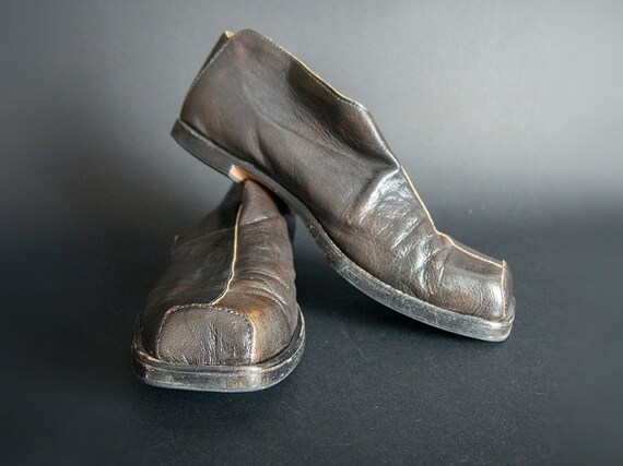 Handcrafted CYDWOQ Men's Leather Shoes, Handmade S