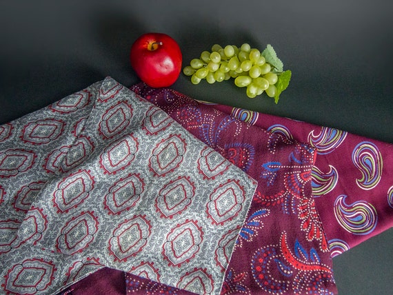 Vintage 60s Mens Scarves, 60s Gentlemen's Cravats,