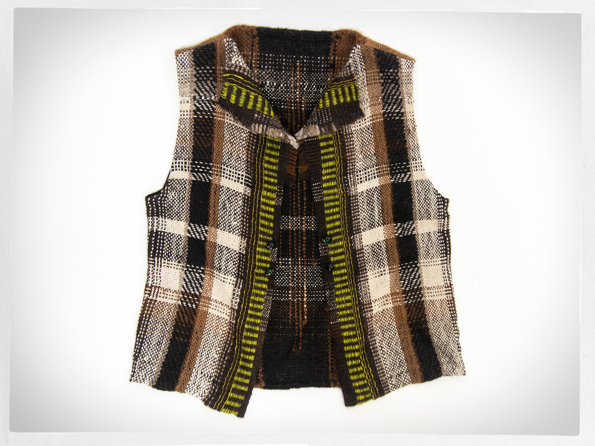 トップス 80s 90s kanata wool check vest 80S 90S KANATA Wool Check Vest #EB AGB | eBay
