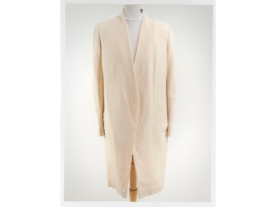 Vintage BRUNELLO CUCINELLI Coat, Retro Designer Co
