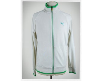 Retro 90s Style PUMA, Retro Track Jacket, Retro PUMA Track Jacket, Vintage Athletic Fashion, Y2K Fashion, Skater Fashion, Streetwear