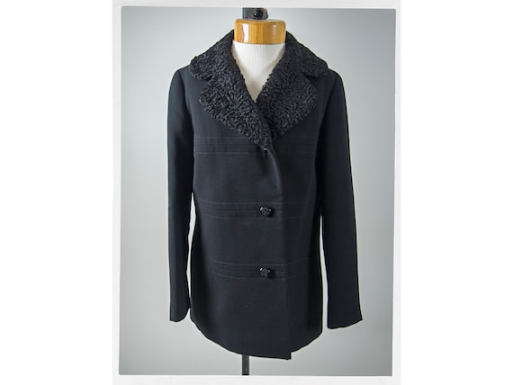 Vintage 60s Coat, Retro Tailored Coat, Jackie O Coat, Mad Men Coat