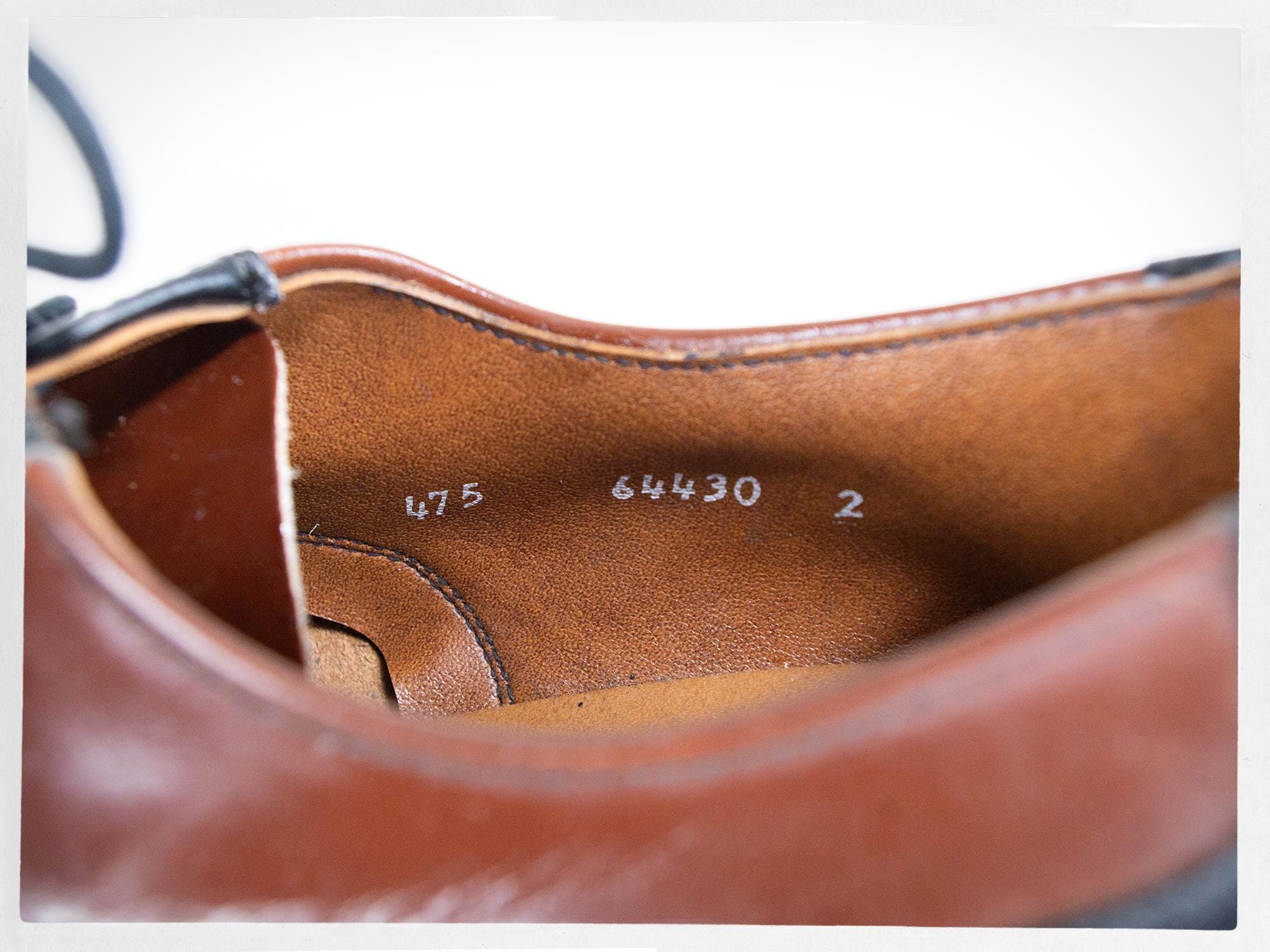 OLD STOCK Square Toe Shoes, 60s Leather Mens Shoes, Vintage 70s