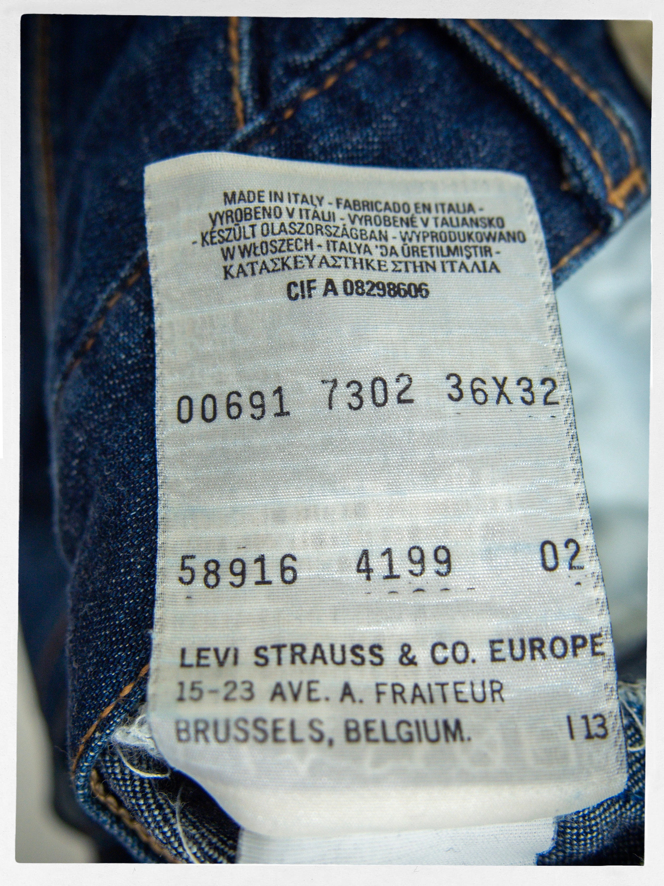 Retro 691 Levi's Jeans, Copper Riveted LEVI'S Jeans, Vintage