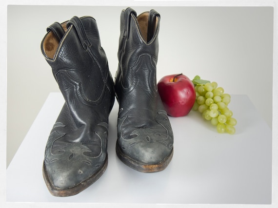 Vintage 90s Boots, 90s Cowboy Boots, 90s Western … - image 2
