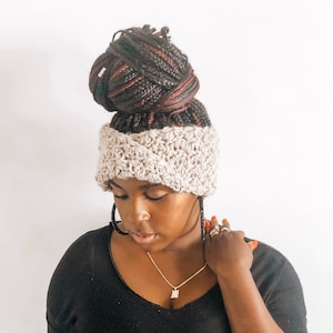 Crochet Twisted Earwarmer x