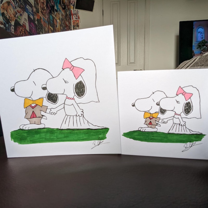 Snoopy invitations - Etsy México