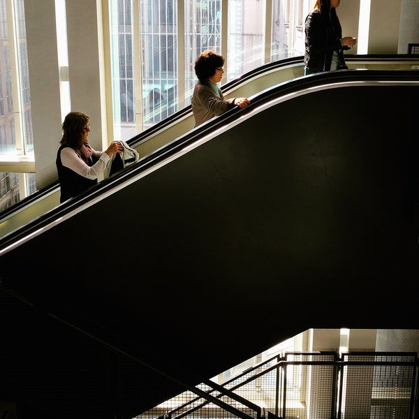 Escalator At Musee D'Orsay Paris, street photography, Fine Art Photography Print Art Home Wall Decor Wedding Gift Ideas Christmas Gift