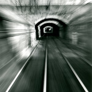 The Tunnel, Newcastle, street photography, Black & white, Fine Art Photography Print Art Home Wall Decor Wedding Gift Ideas Christmas Gift