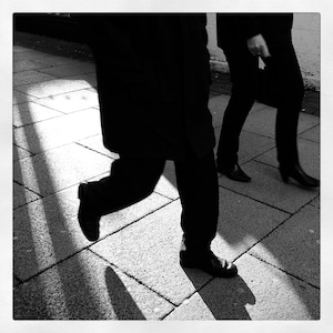 Walking, street photography, Black and White, Fine Art Photography Print Art Home Wall Decor Wedding Gift Ideas Christmas Gift