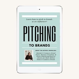 How to Land Brand Partnerships + 3 Free Pitch Email Templates | Influencer Collaboration Guide