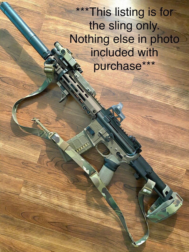 Woodland M81 Cammo Tactical Rifle Sling 2 point QuickAdjust Etsy