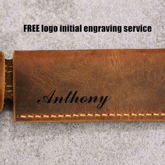 Handmade Leather Knife Sheath for ESEE 4: Horizontal or Vertical Carry