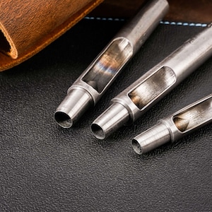 High quality Steel belt leather hole punch puncher ,leather stitching punch ,watch strap hole punch GJYC