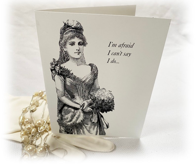 Maid of Honor Card Bridesmaid Proposal Steam Punk Victorian Black /& White Will you be my Bridesmaid