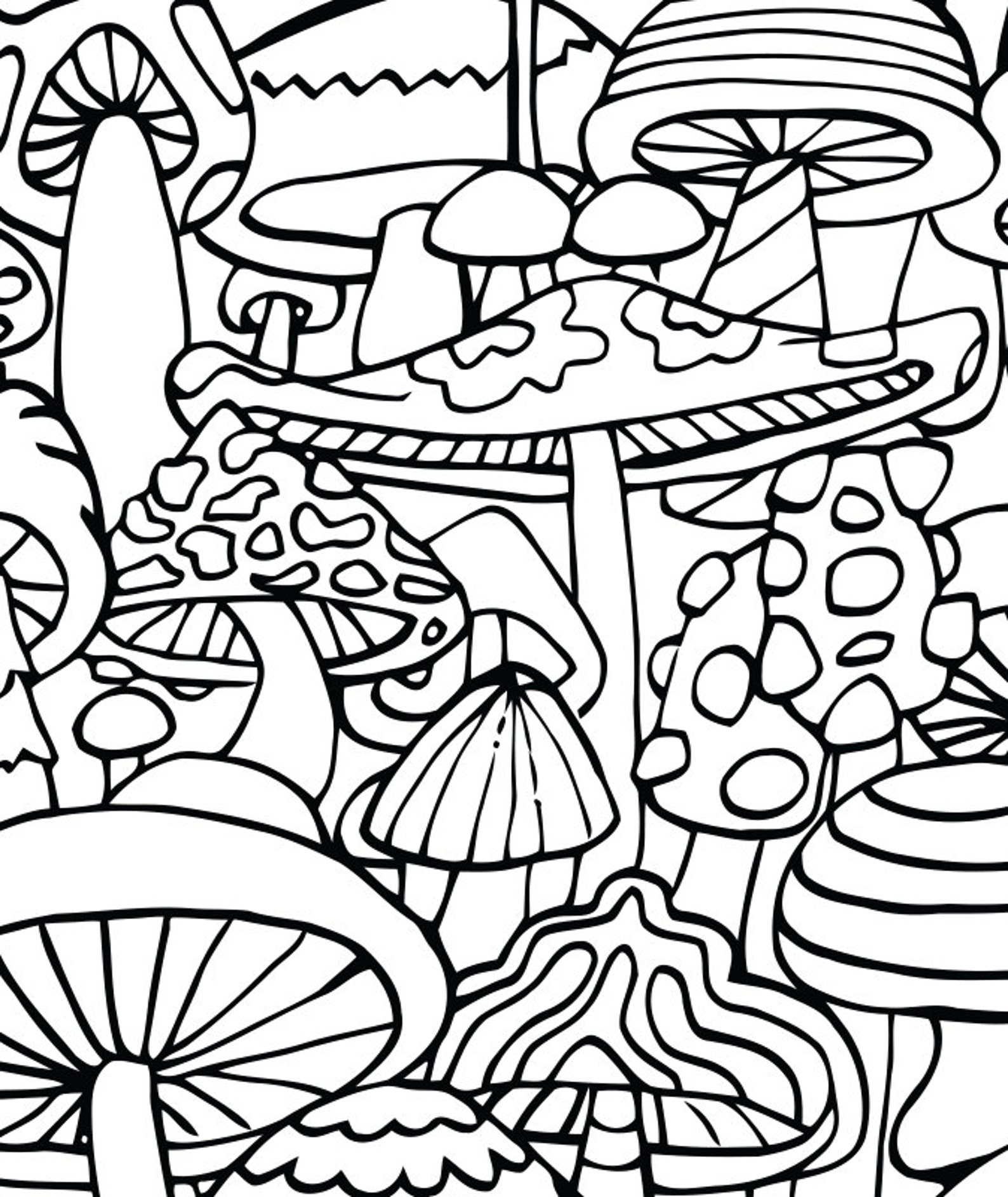 Adult Coloring Page Mushrooms Printable Coloring Page For Etsy adult-coloring-page-mushrooms-printable-coloring-page-for-etsy