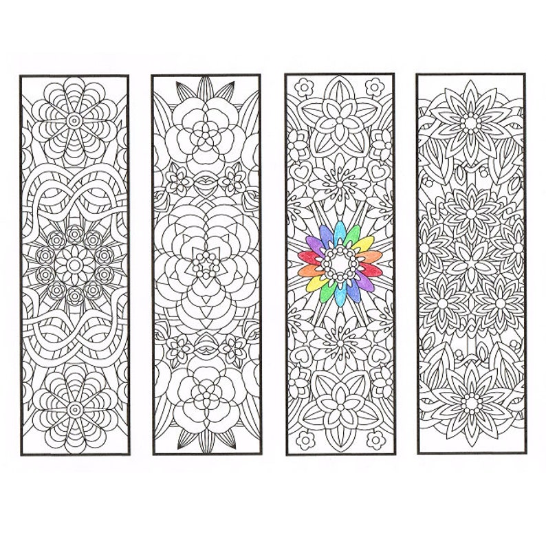 Coloring Bookmarks - Flower Mandalas Web site 1 - coloring for older people, significant little ones and your resident bookworm - 4 printable bookmarks in direction of coloration photograph relating to Printable Bookmarks for Adults named Coloring Bookmarks - Flower Mandalas Site 1 - coloring for grown ups, substantial youngsters and your resident bookworm - 4 printable bookmarks in direction of shade