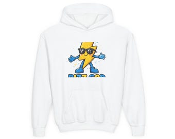 Rizz God Lightning Bolt Youth Hoodie